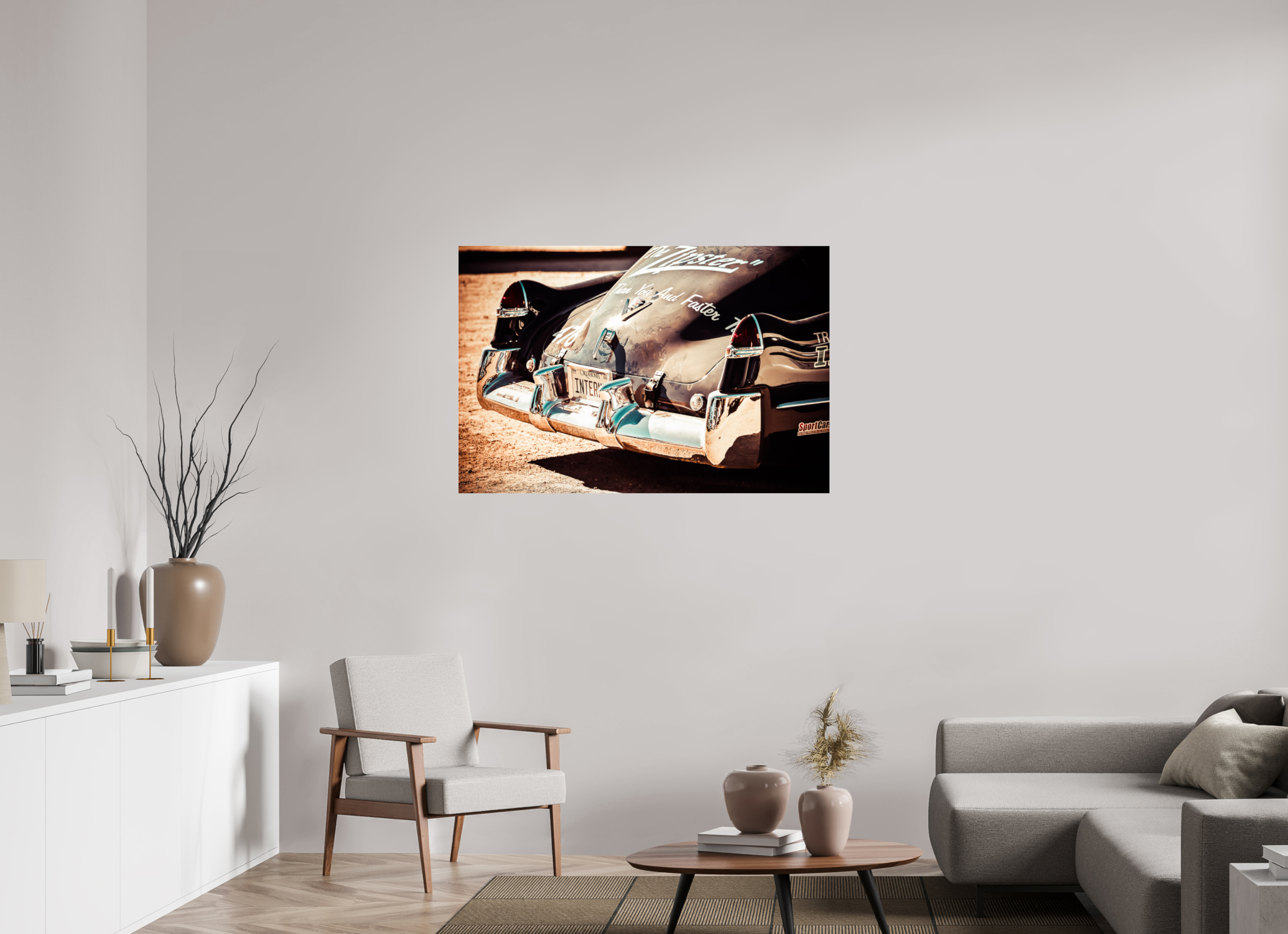 120 x 80 cm, Photo Print Under Acrylic Glass La Carrera Panamerica Mexico - III