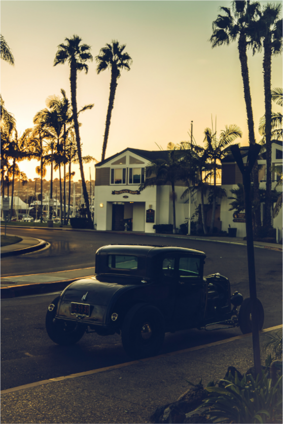 Main image Black Hot Rod Bali Hai