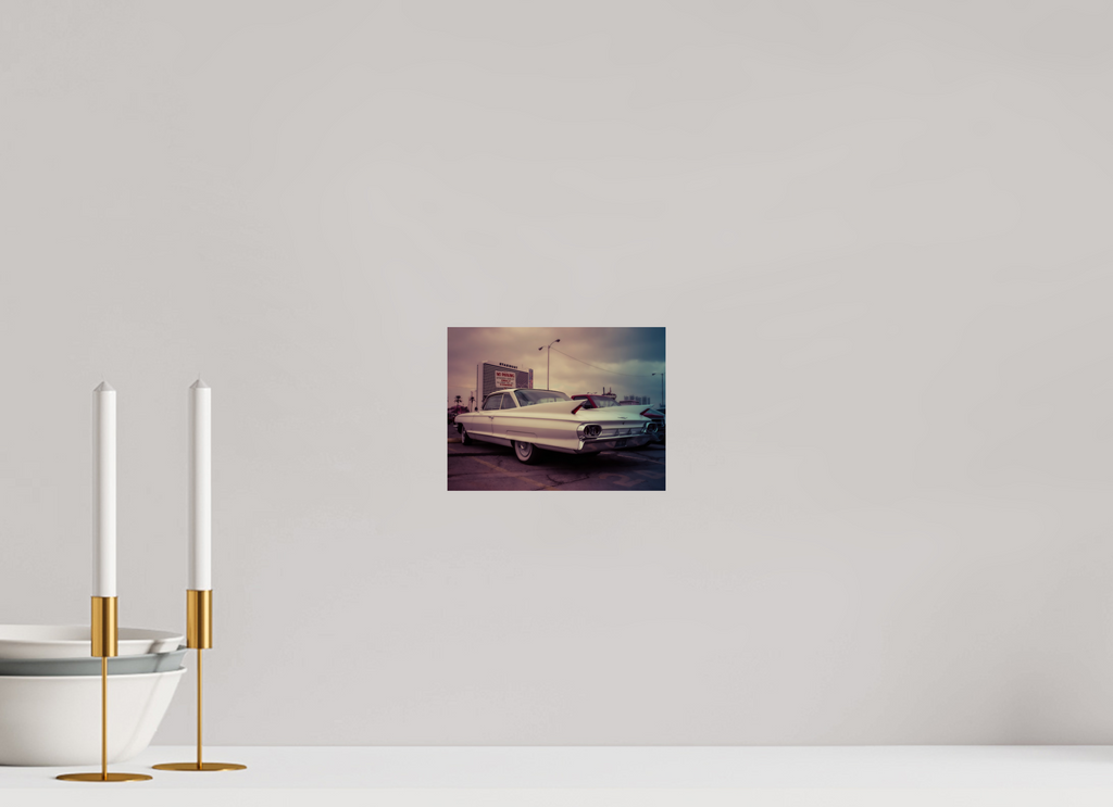 20 x 15 cm, Photo Print On Fuji Crystal DP II Vintage Las Vegas: Cadillac Stardust Hotel