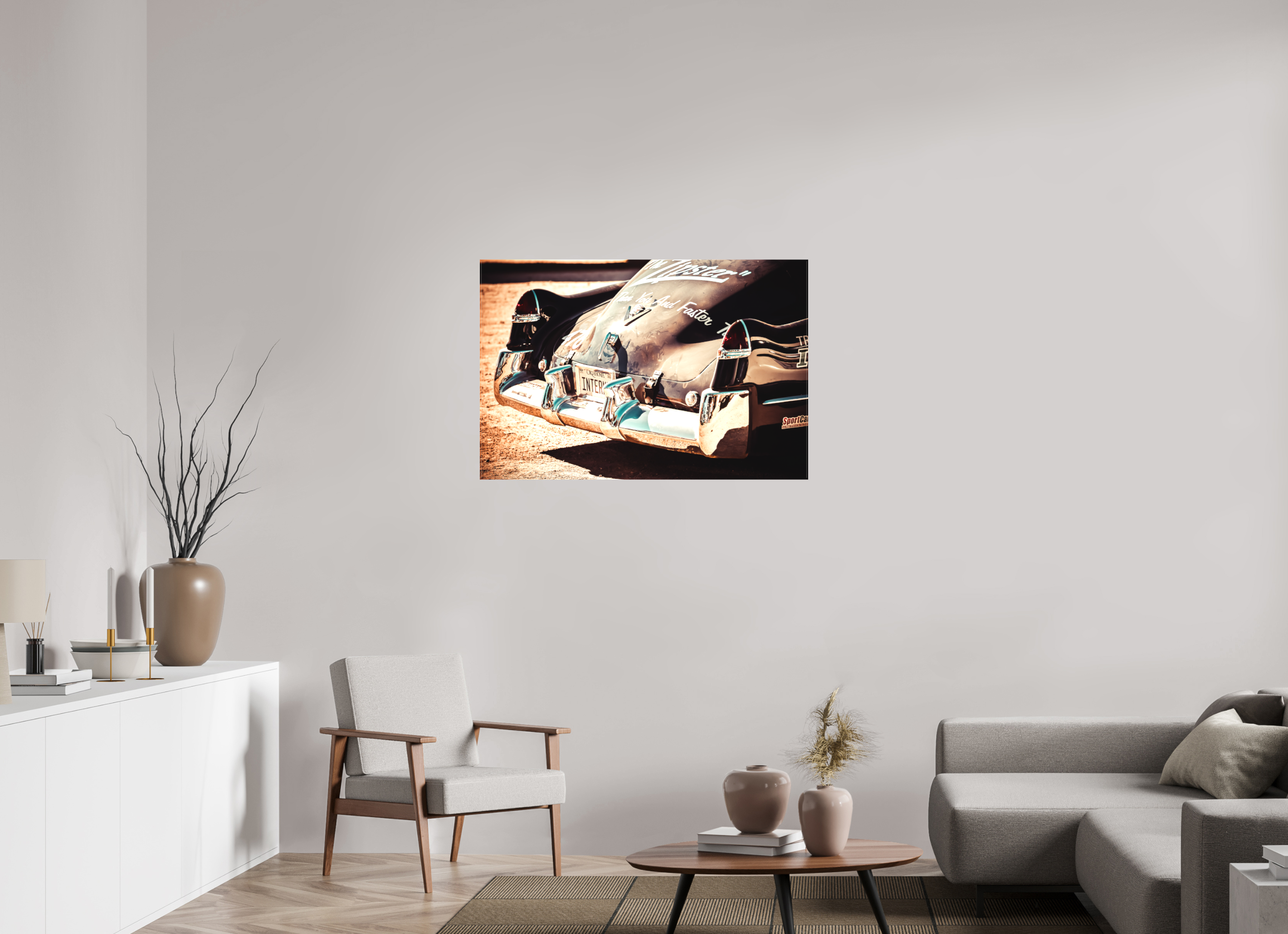 105 x 70 cm, Leinwand matt La Carrera Panamerica Mexico - III