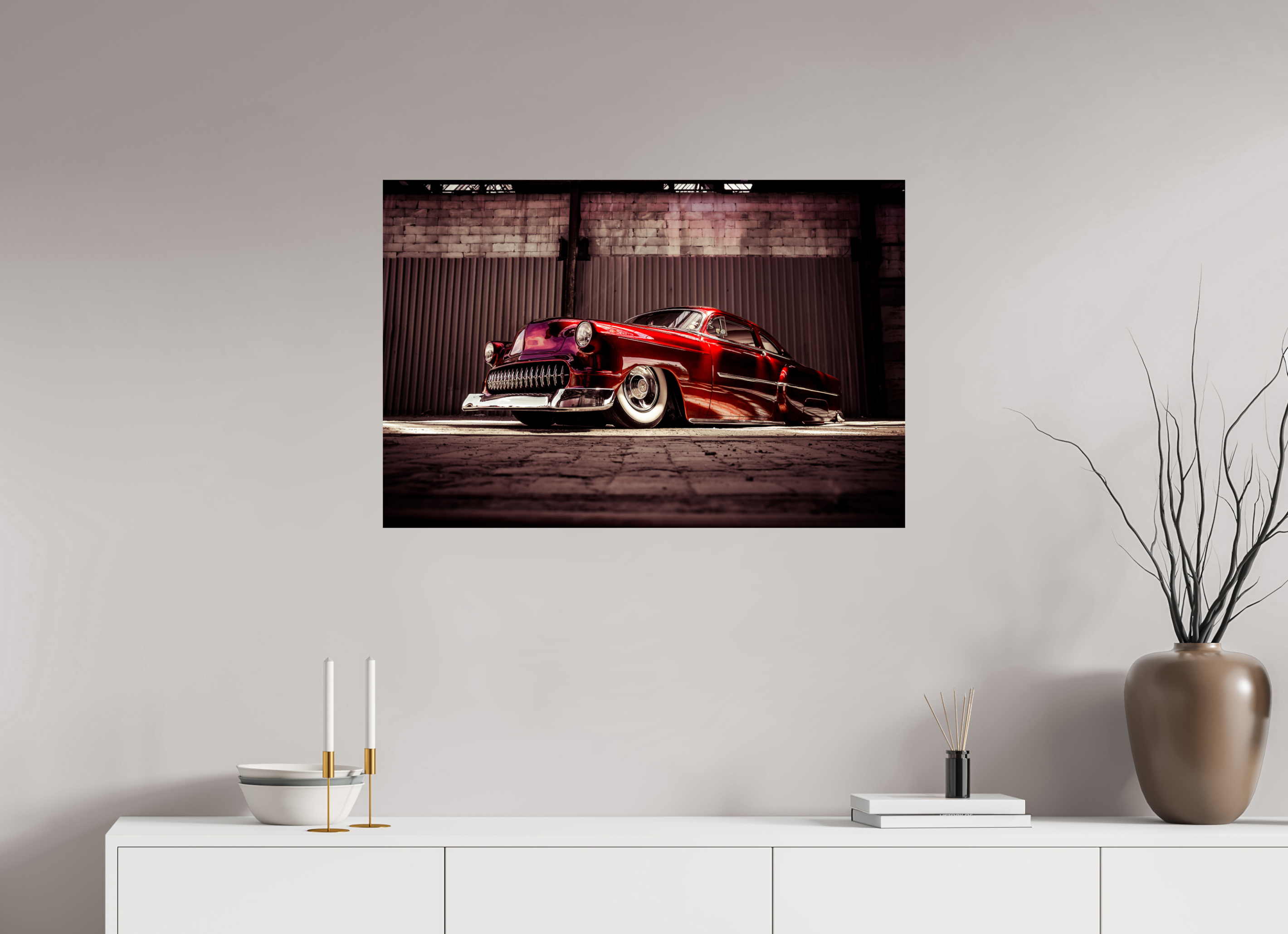 90 x 60 cm, Photo Print On Fuji Crystal DP II The Kandy Devil Kustom