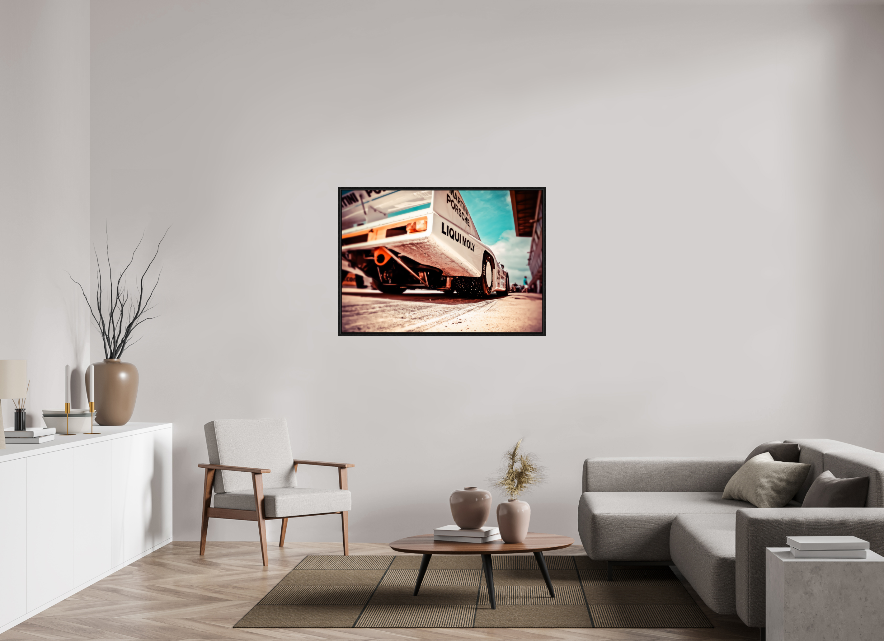 DIN A0 (118,9 x 84,1 cm), Floater Frame Le Mans 24 Heures du Mans Racing - II