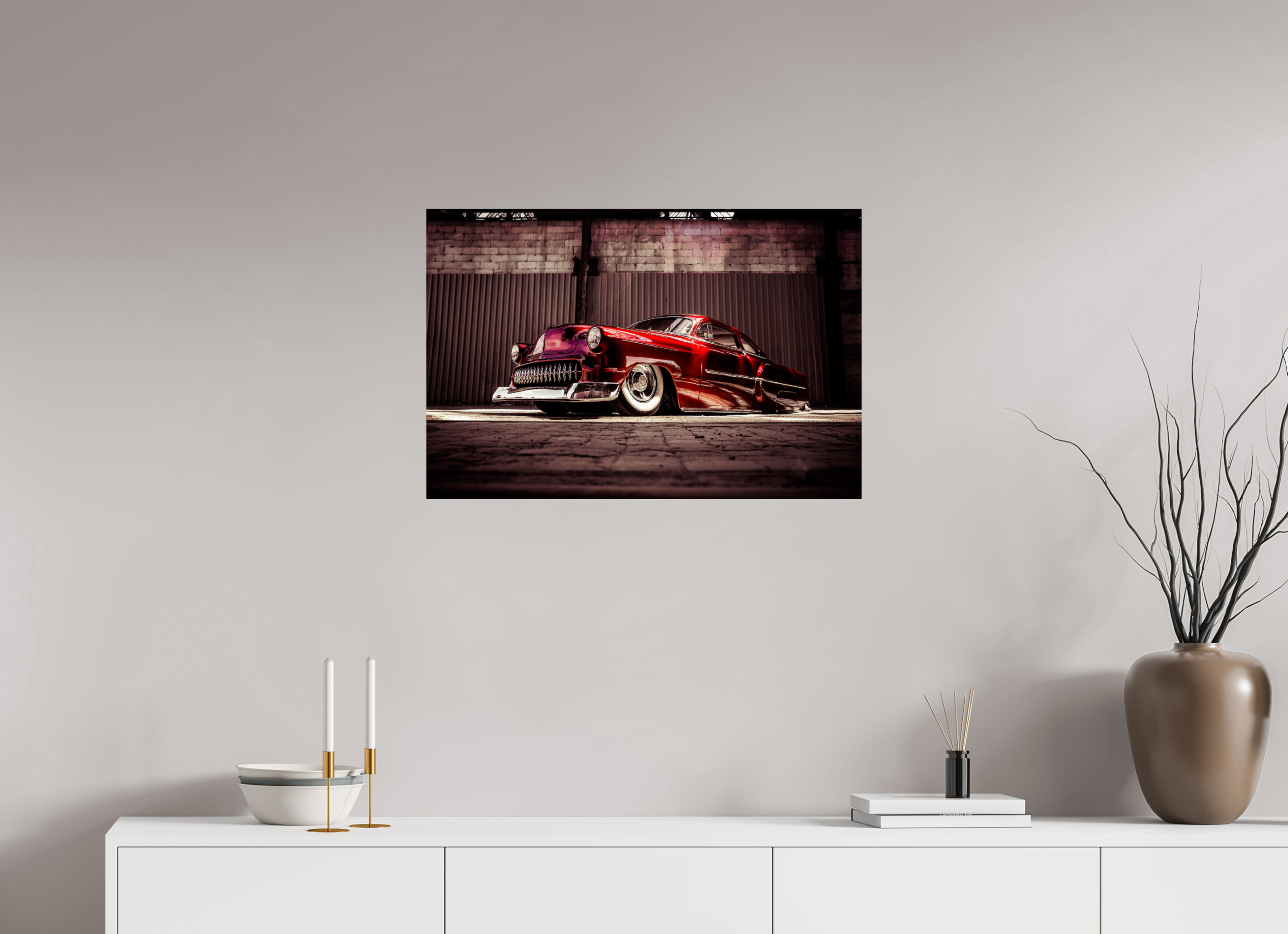 75 x 50 cm, Photo Print On Fuji Crystal DP II The Kandy Devil Kustom