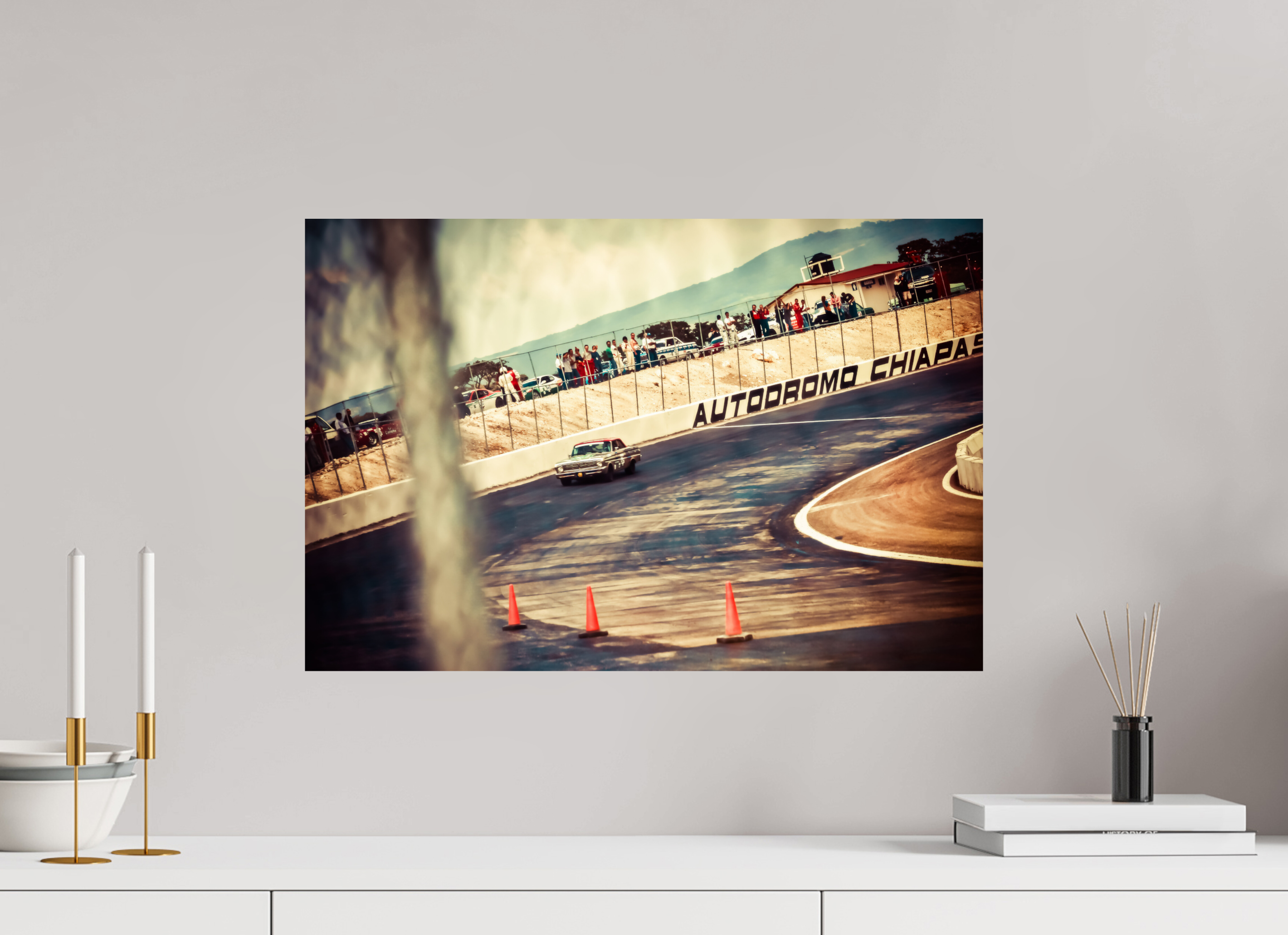60 x 40 cm, Photo Print On Fuji Crystal DP II La Carrera Panamerica Mexico