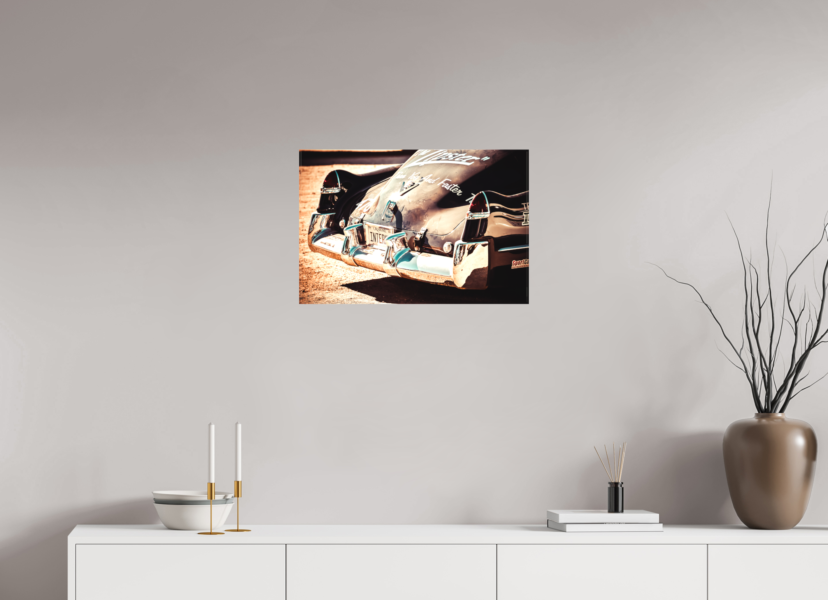 60 x 40 cm, Leinwand matt La Carrera Panamerica Mexico - III