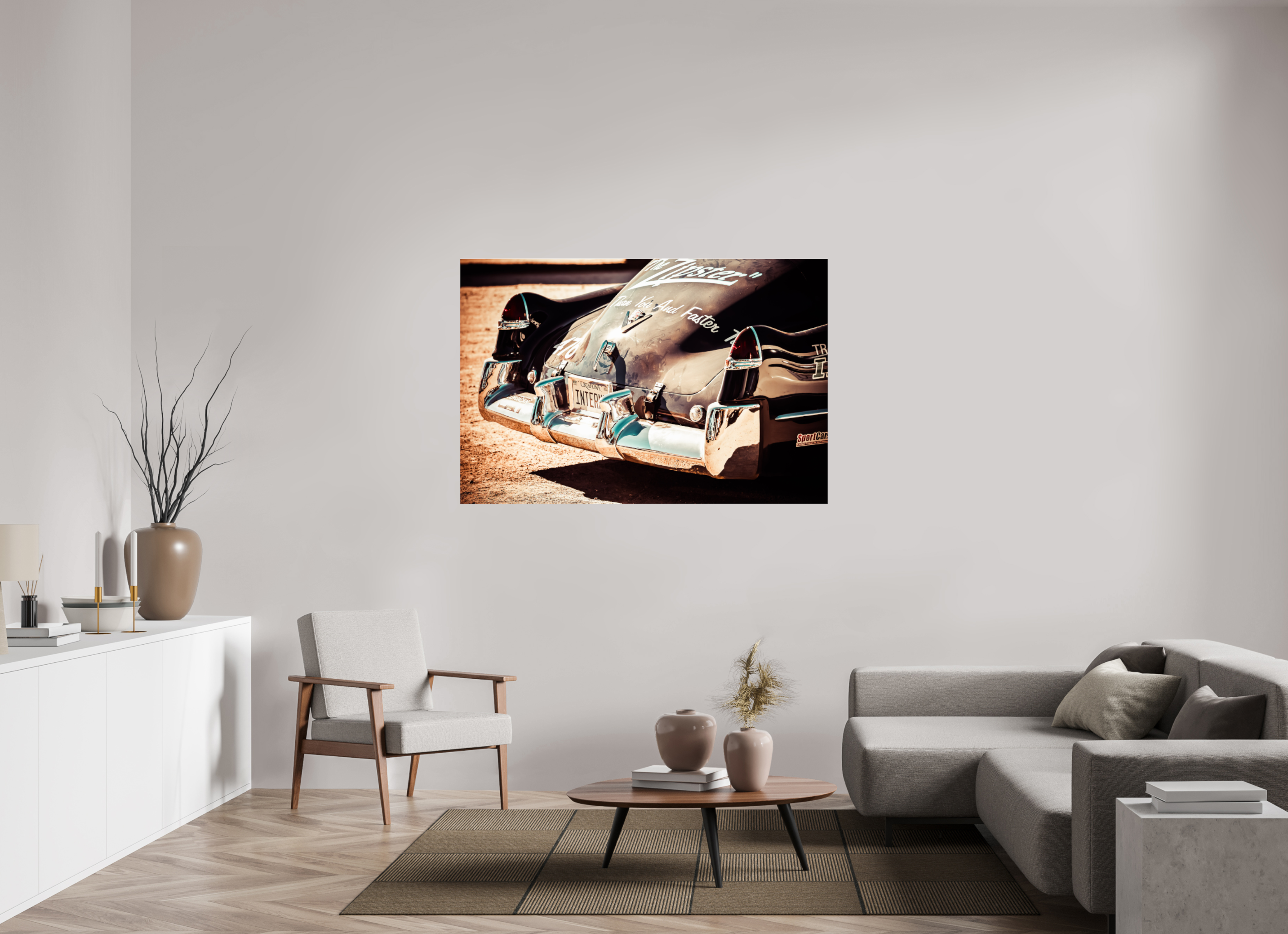 150 x 100 cm, Photo Print Under Acrylic Glass La Carrera Panamerica Mexico - III