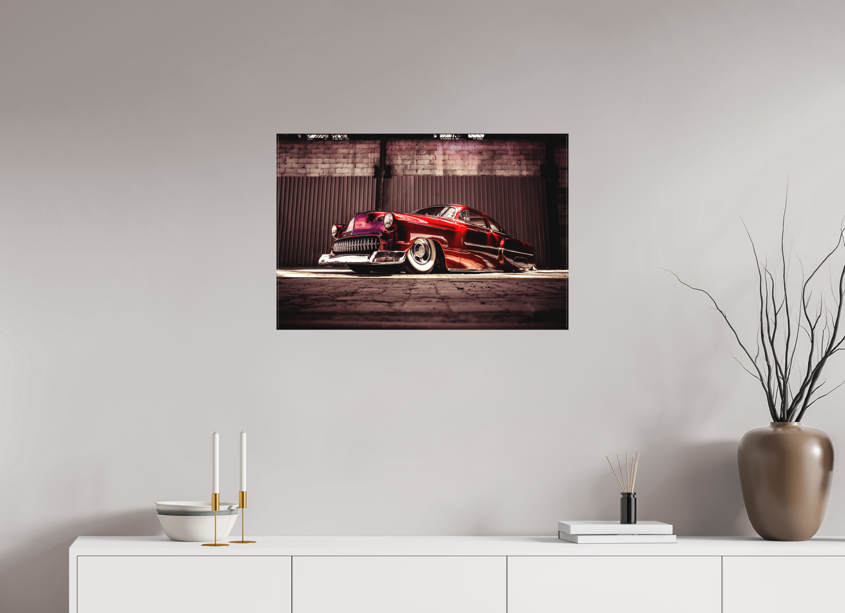 75 x 50 cm, Leinwand matt The Kandy Devil Kustom