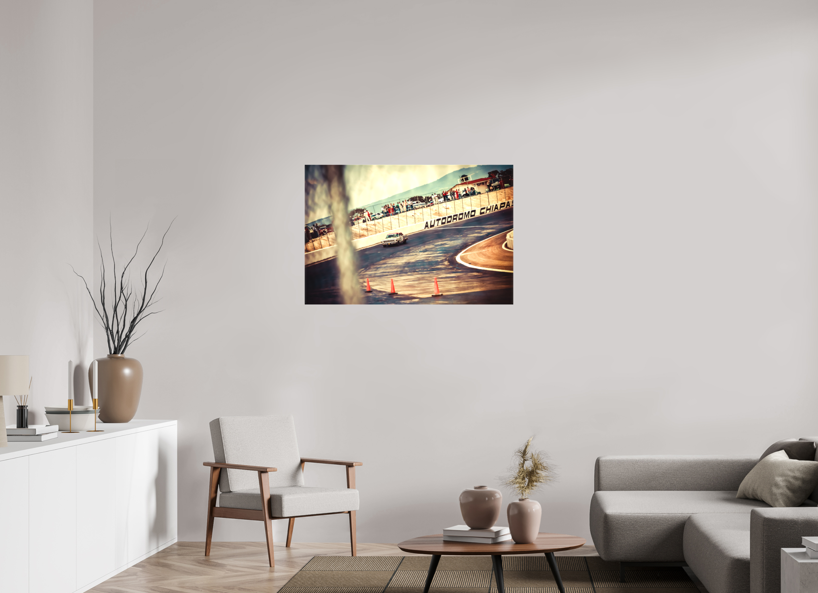 105 x 70 cm, Leinwand matt La Carrera Panamerica Mexico