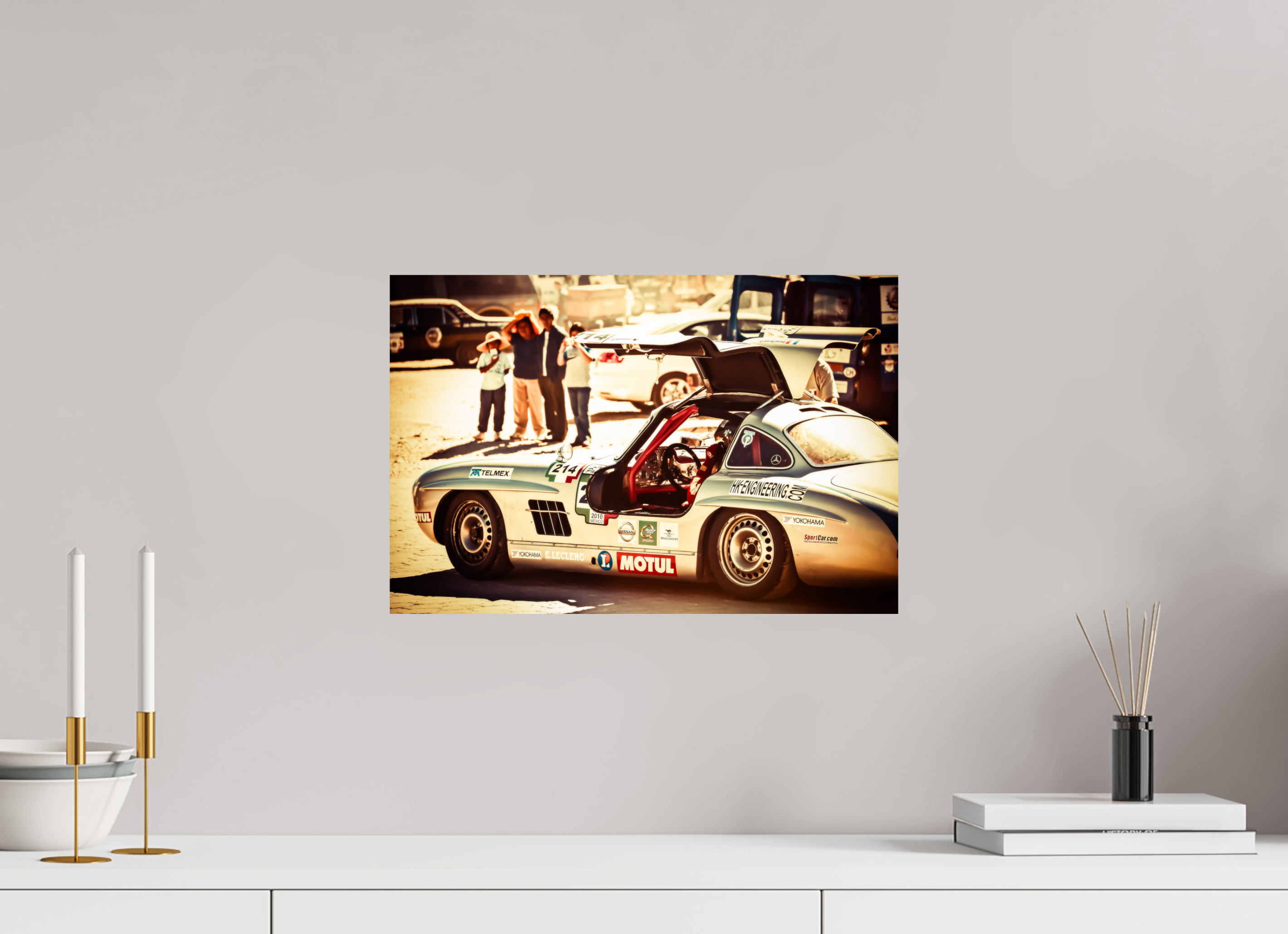 45 x 30 cm, Photo Print On Fuji Crystal DP II La Carrera Panamerica Mexico - IV