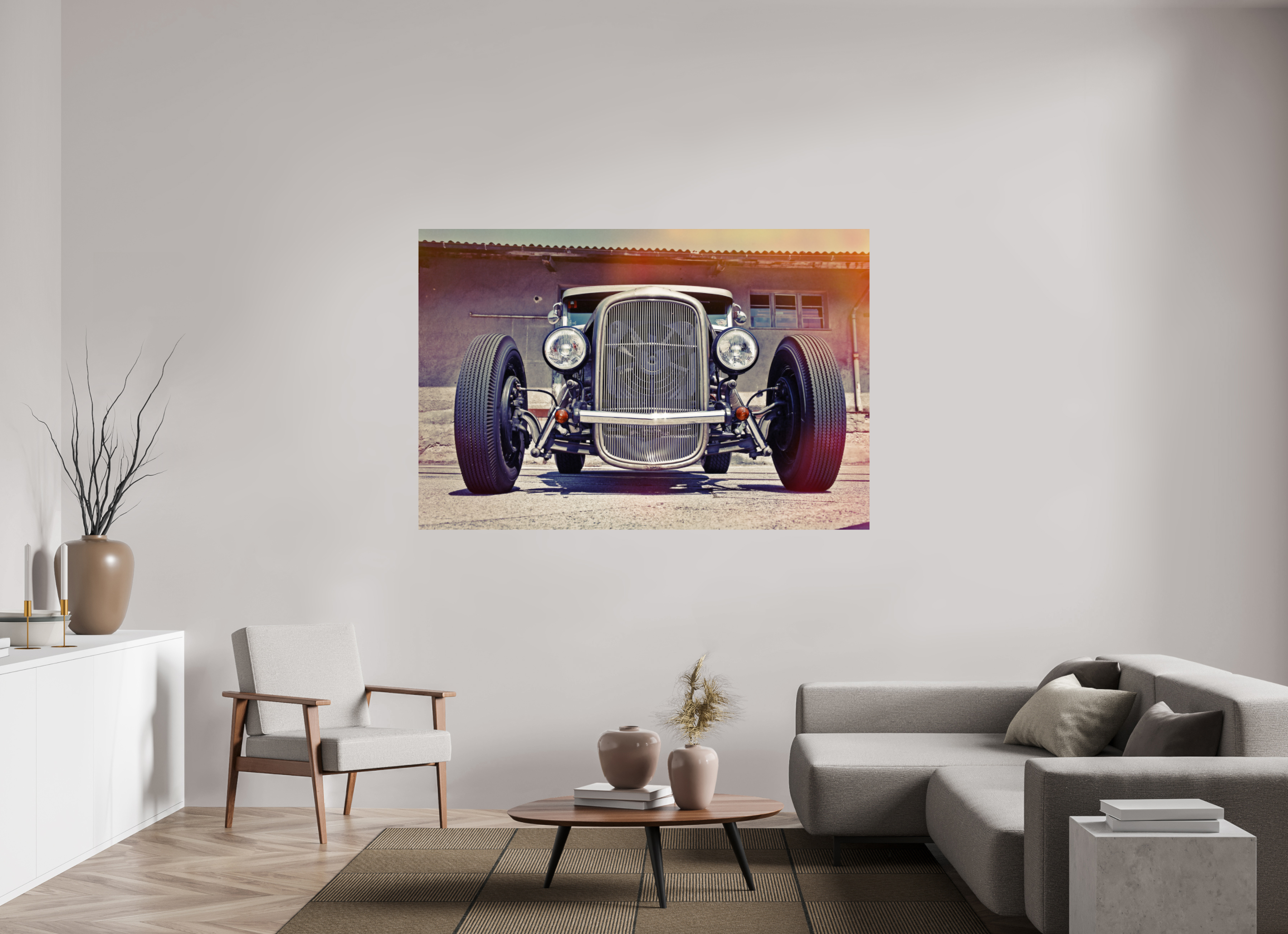 180 x 120 cm, Photo Print On Fuji Crystal DP II Jay Jay's Hot Rod