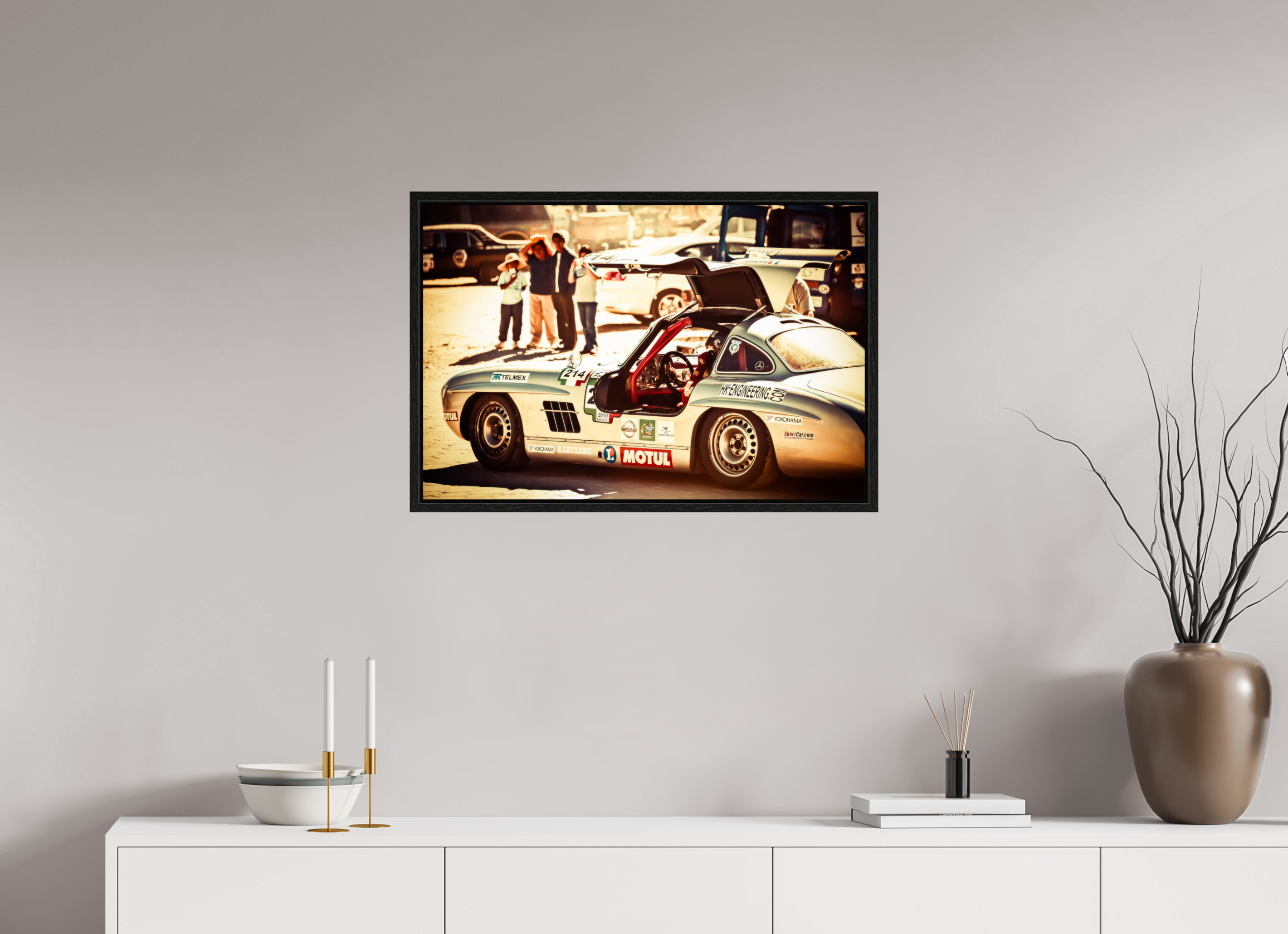75 x 50 cm, Floater Frame La Carrera Panamerica Mexico - IV
