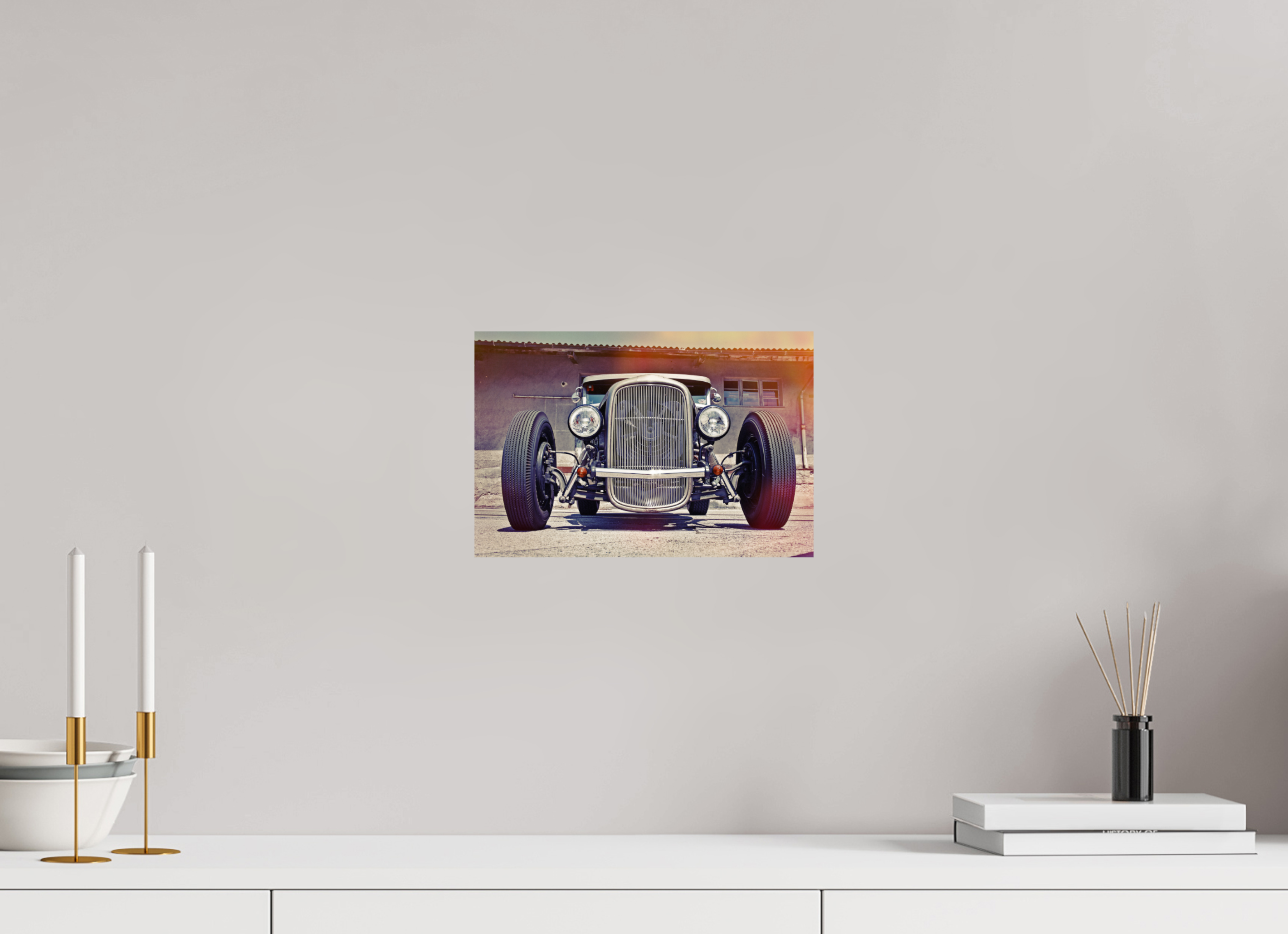 30 x 20 cm, Photo Print On Fuji Crystal DP II Jay Jay's Hot Rod