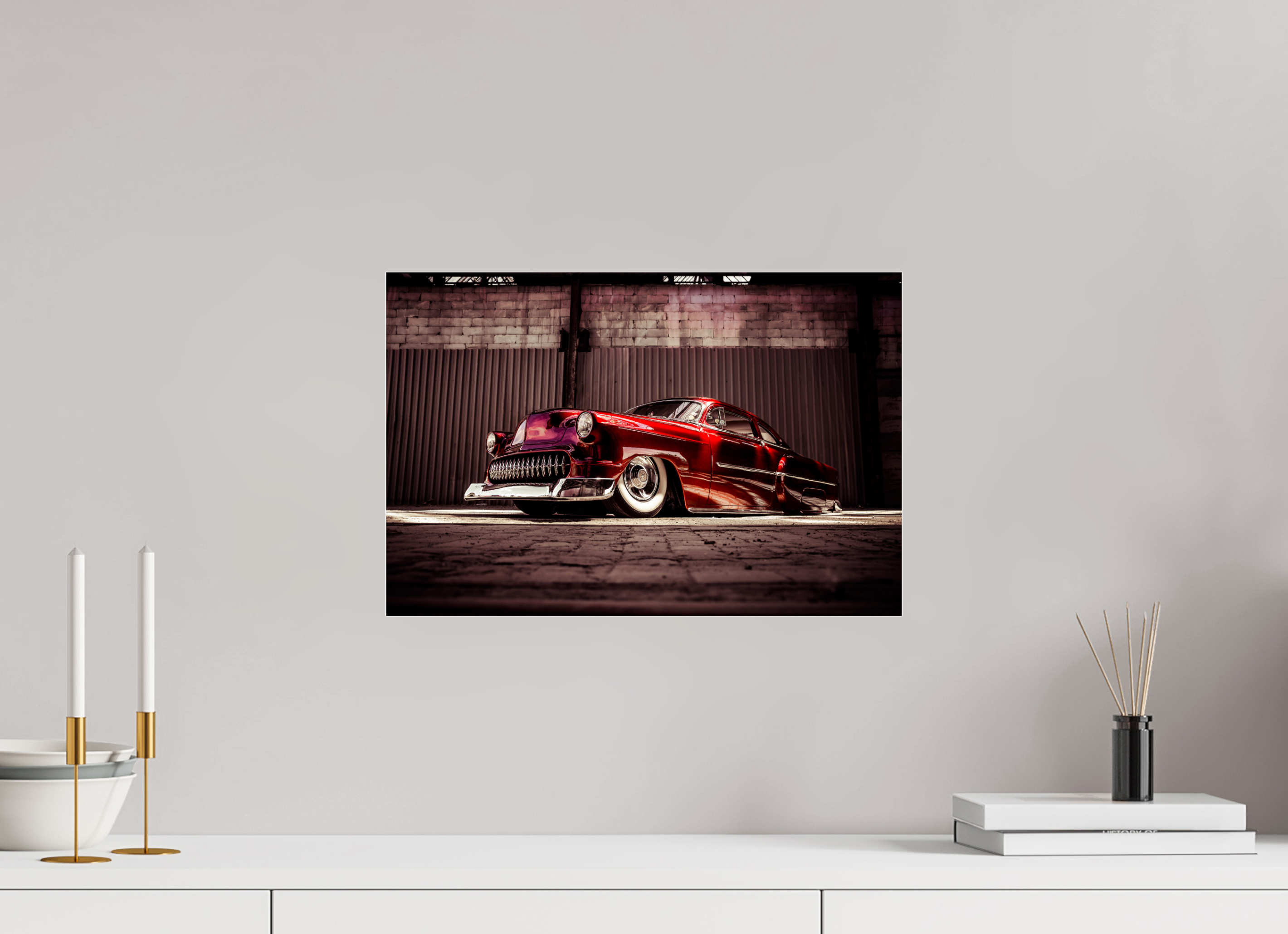 45 x 30 cm, Photo Print Under Acrylic Glass The Kandy Devil Kustom