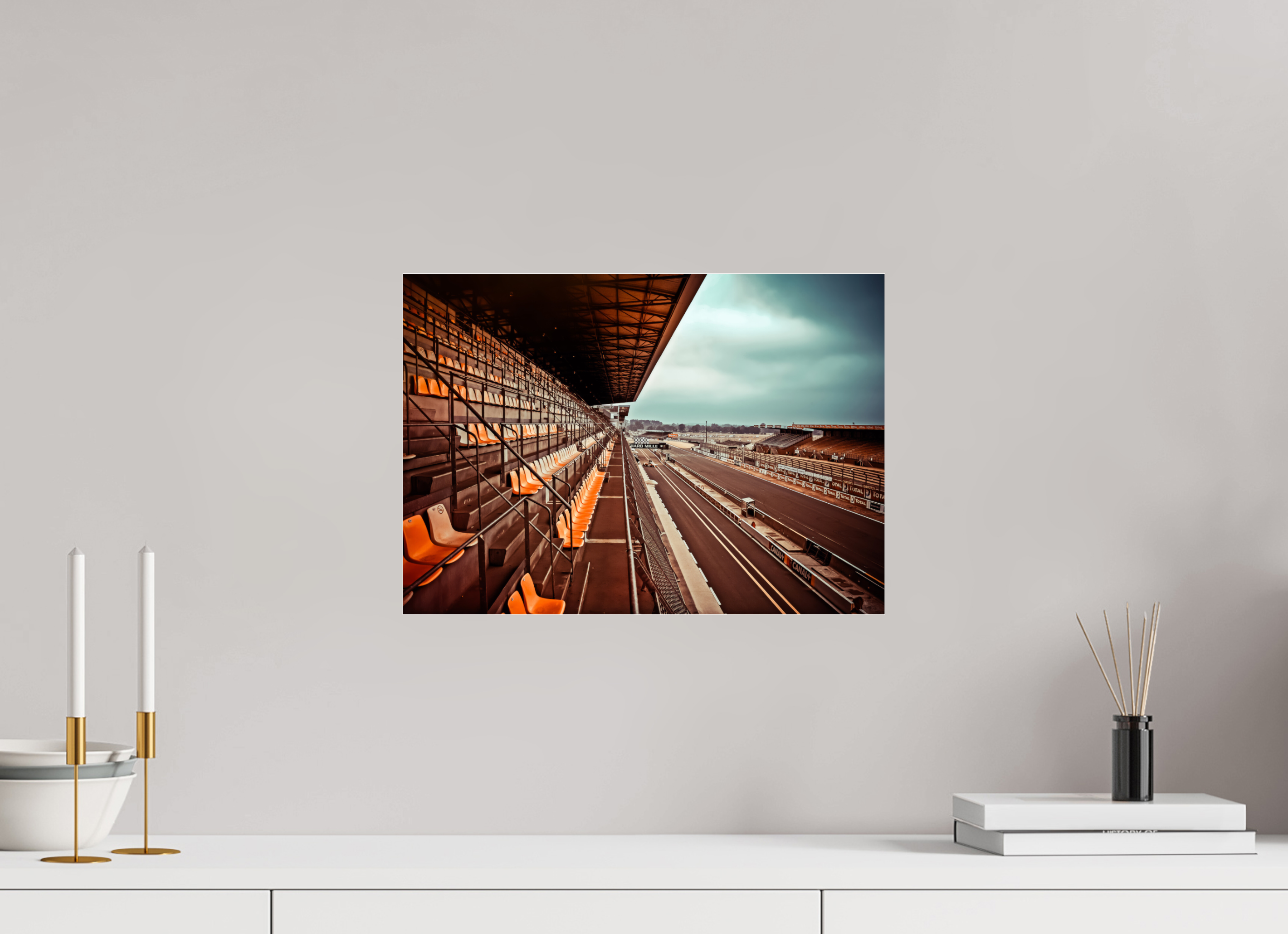 DIN A3 (42 x 29,7 cm), Photo Print Under Acrylic Glass Le Mans 24 Heures du Mans Racing - III