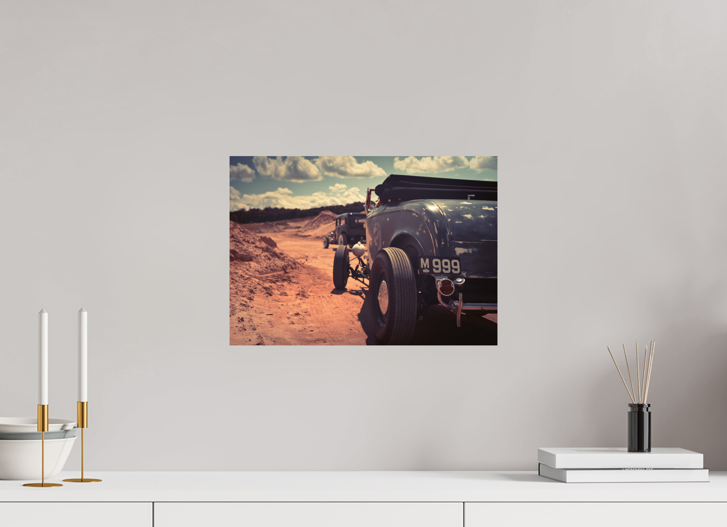 DIN A3 (42 x 29,7 cm), Photo Print On Fuji Crystal DP II Hot Rods at South Island Rumble