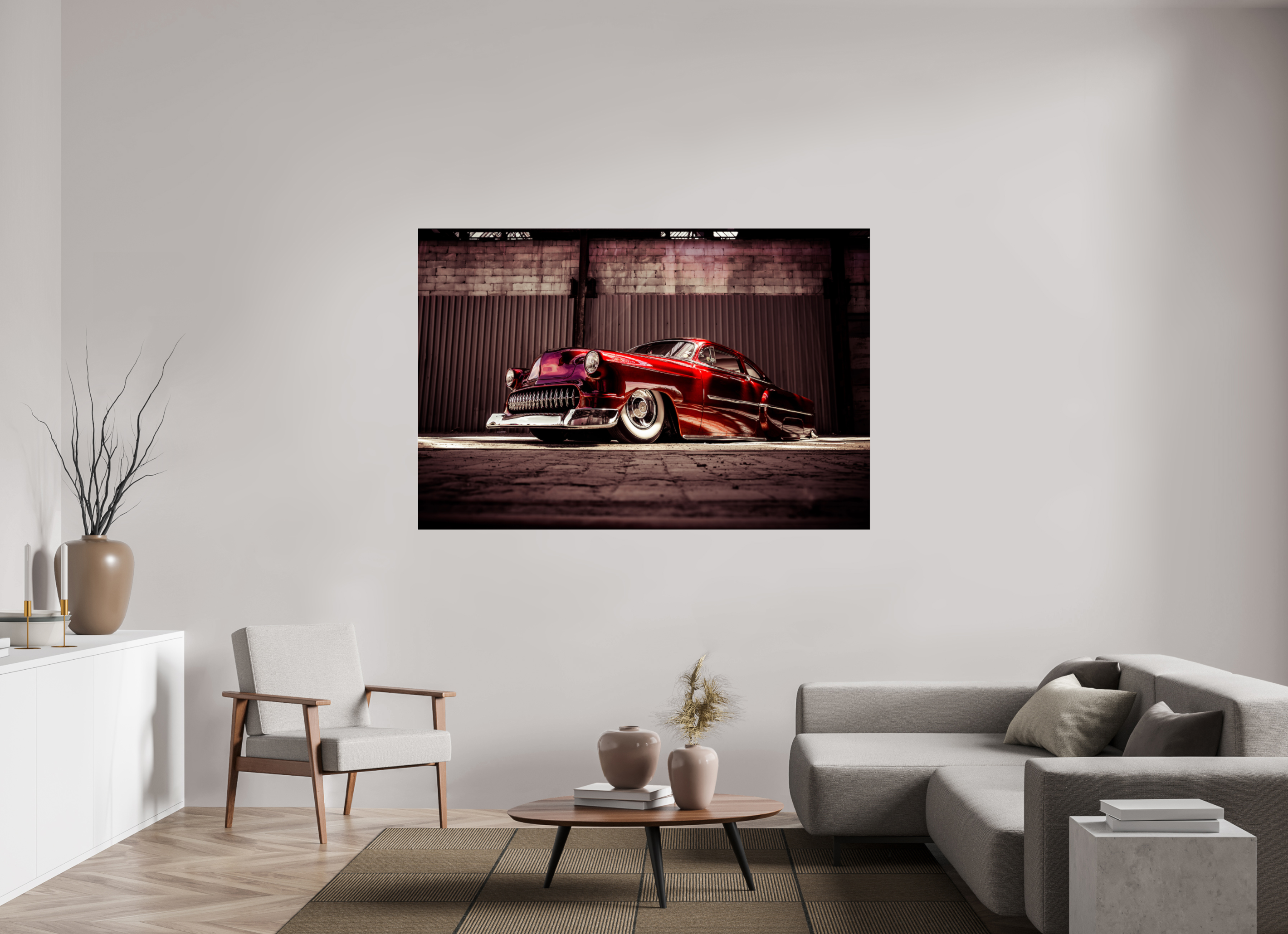 180 x 120 cm, Photo Print Under Acrylic Glass The Kandy Devil Kustom