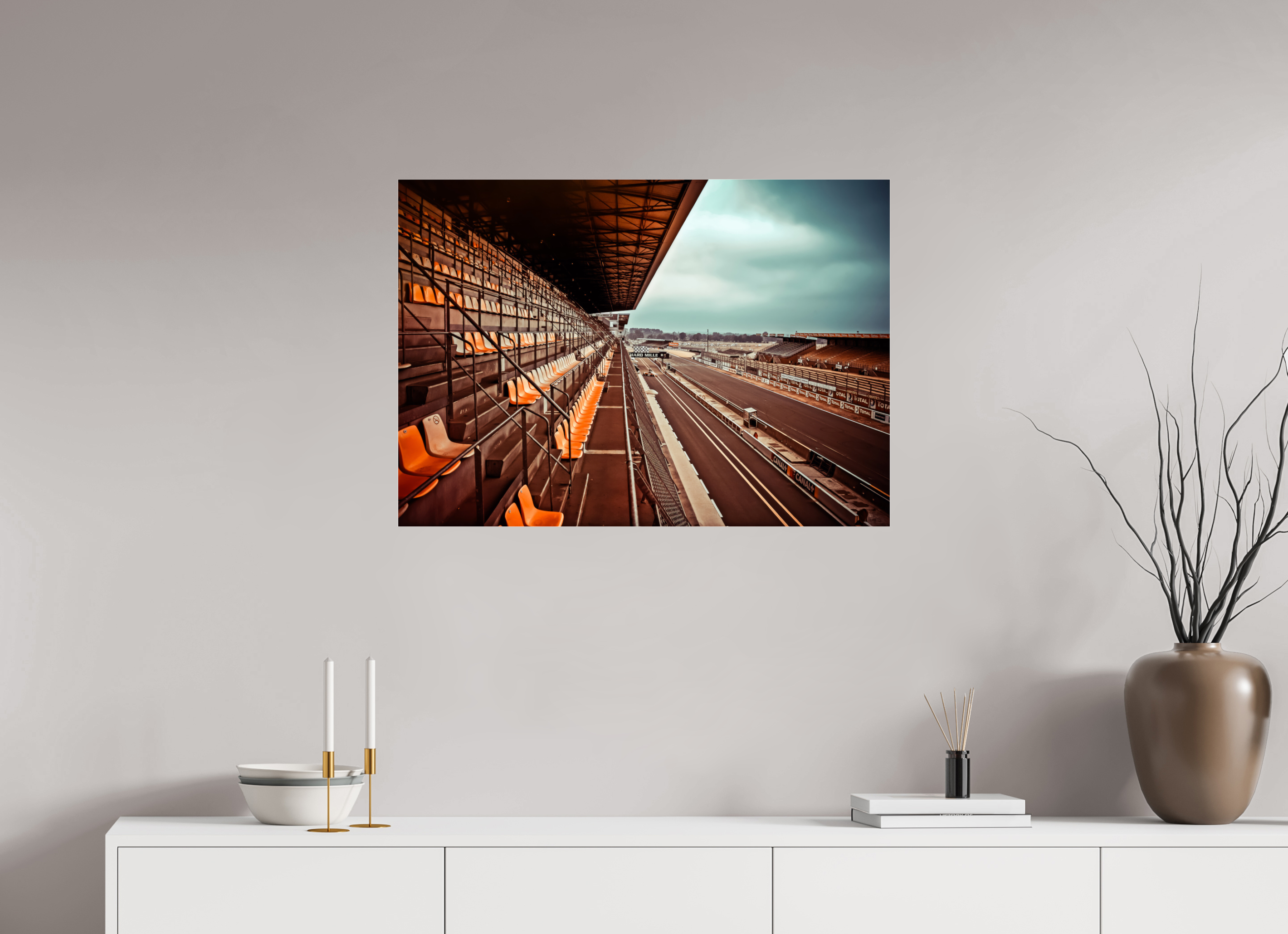 DIN A1 (84,1 x 59,4 cm), Photo Print Under Acrylic Glass Le Mans 24 Heures du Mans Racing - III