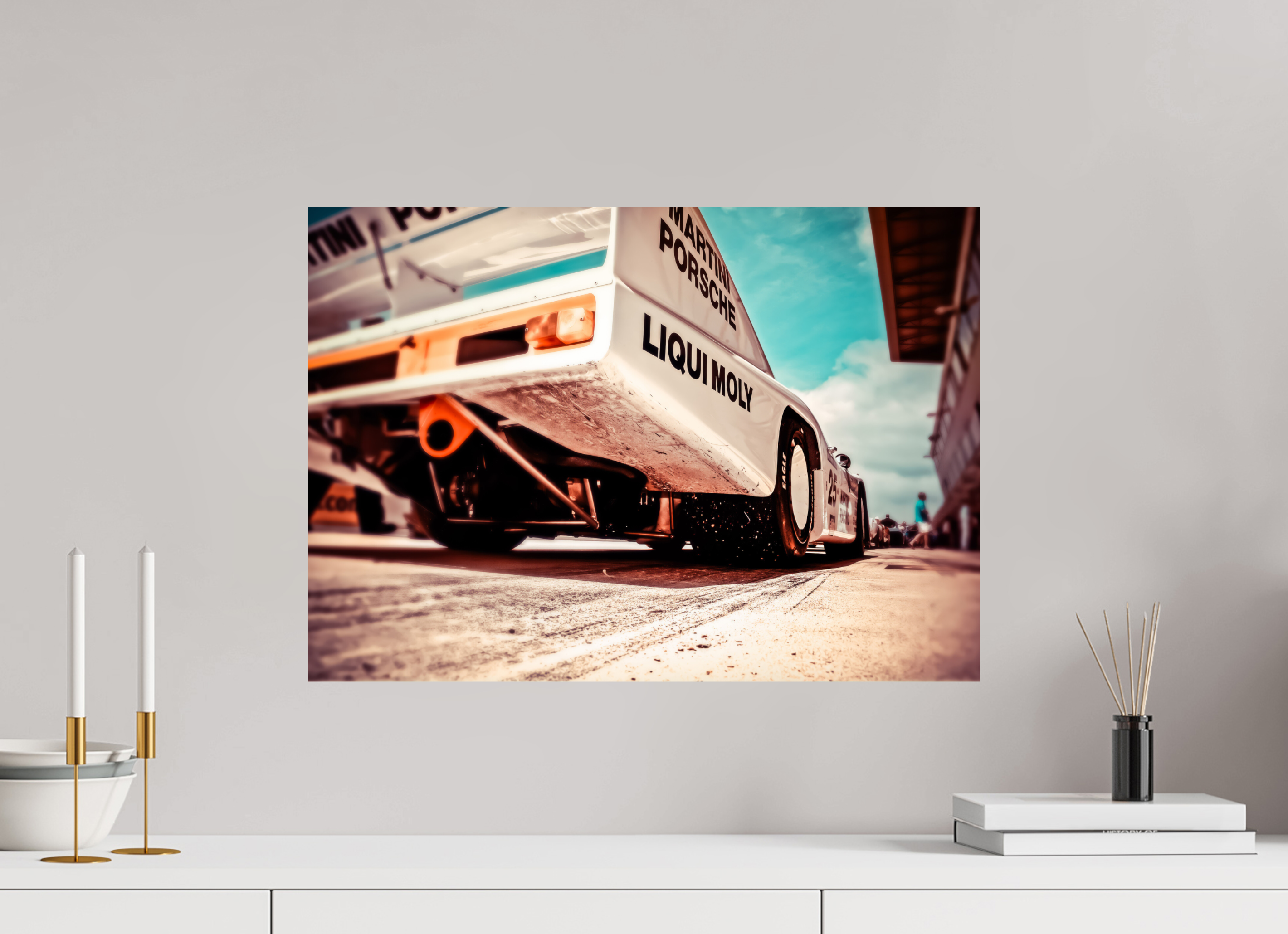 DIN A2 (59,4 x 42 cm), Photo Print On Fuji Crystal DP II Le Mans 24 Heures du Mans Racing - II