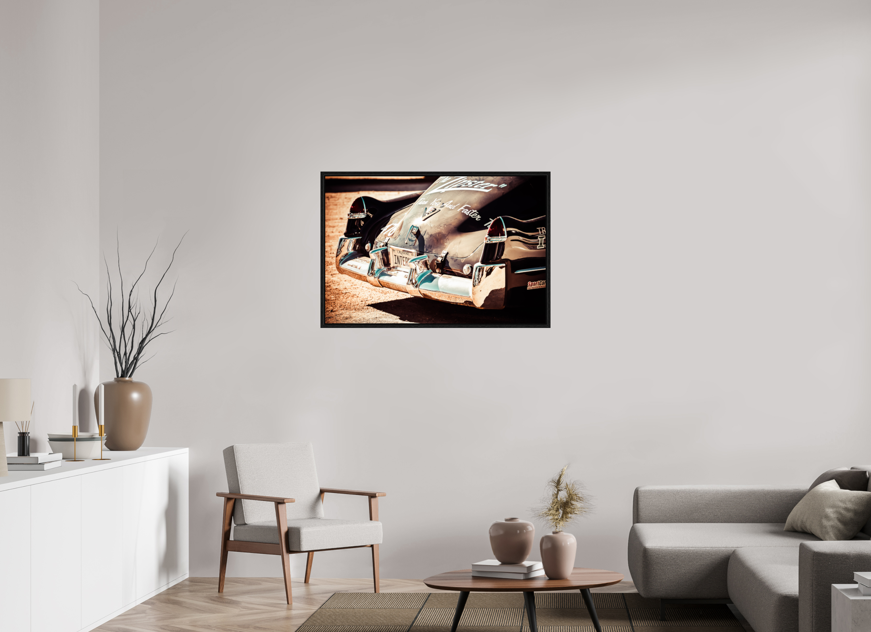 105 x 70 cm, Floater Frame La Carrera Panamerica Mexico - III