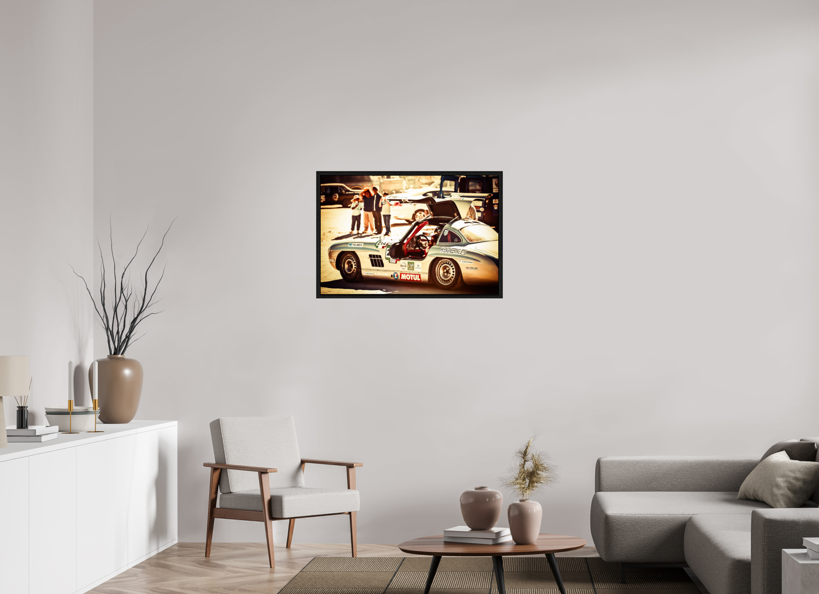 90 x 60 cm, Floater Frame La Carrera Panamerica Mexico - IV