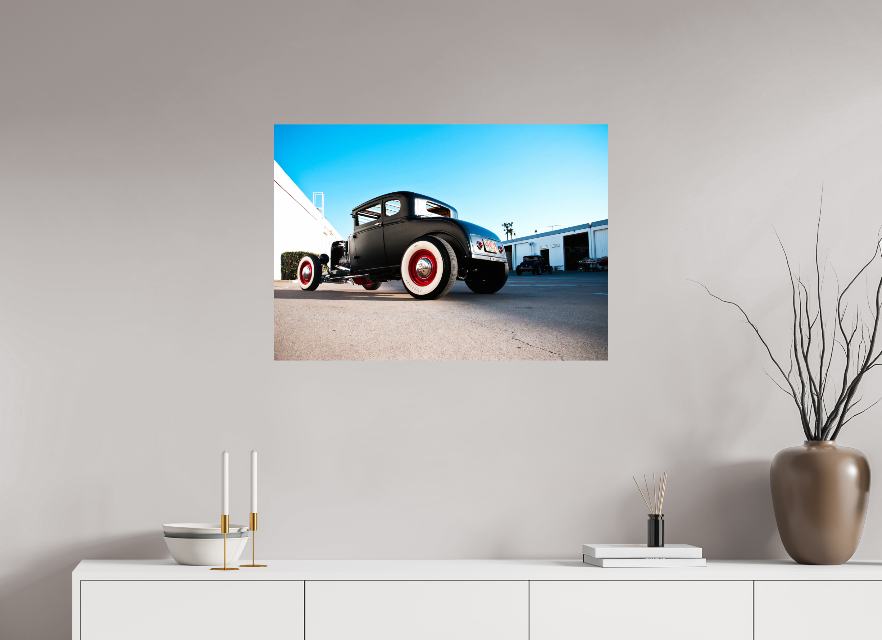 DIN A1 (84,1 x 59,4 cm), Photo Print On Fuji Crystal DP II Hot Rod - The Dynotones